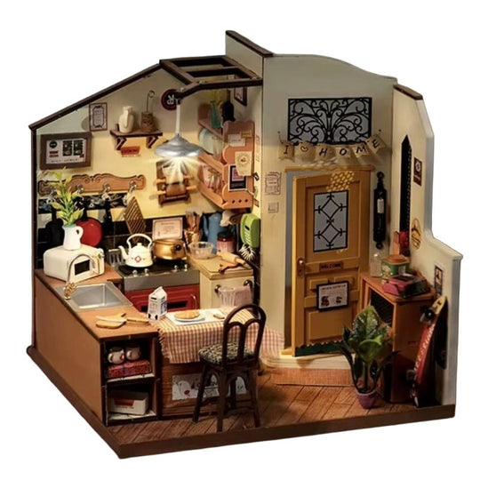 La Cuisine Rétro - La Maquette en Bois®