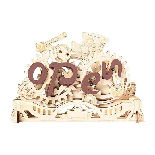 Panneau Mécanique Ouvert/Fermé - La Maquette en Bois®