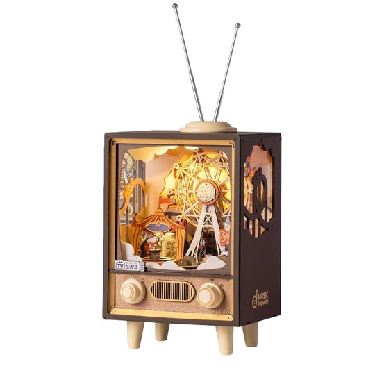 Téléviseur Carnaval Vintage - La Maquette en Bois®