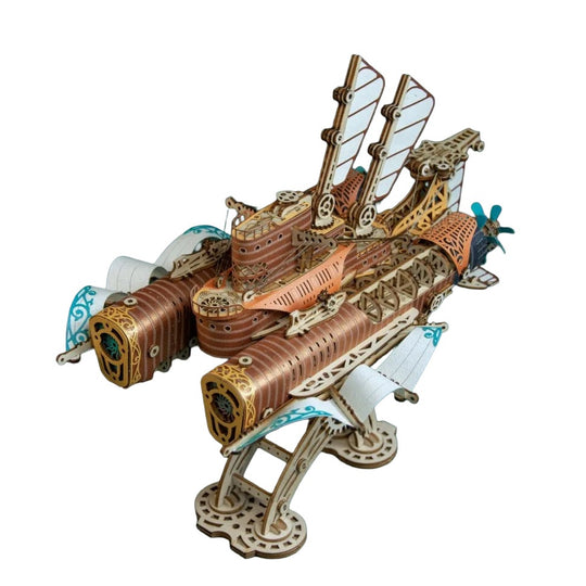 Puzzle 3D Le Nautilus Royale en Bois