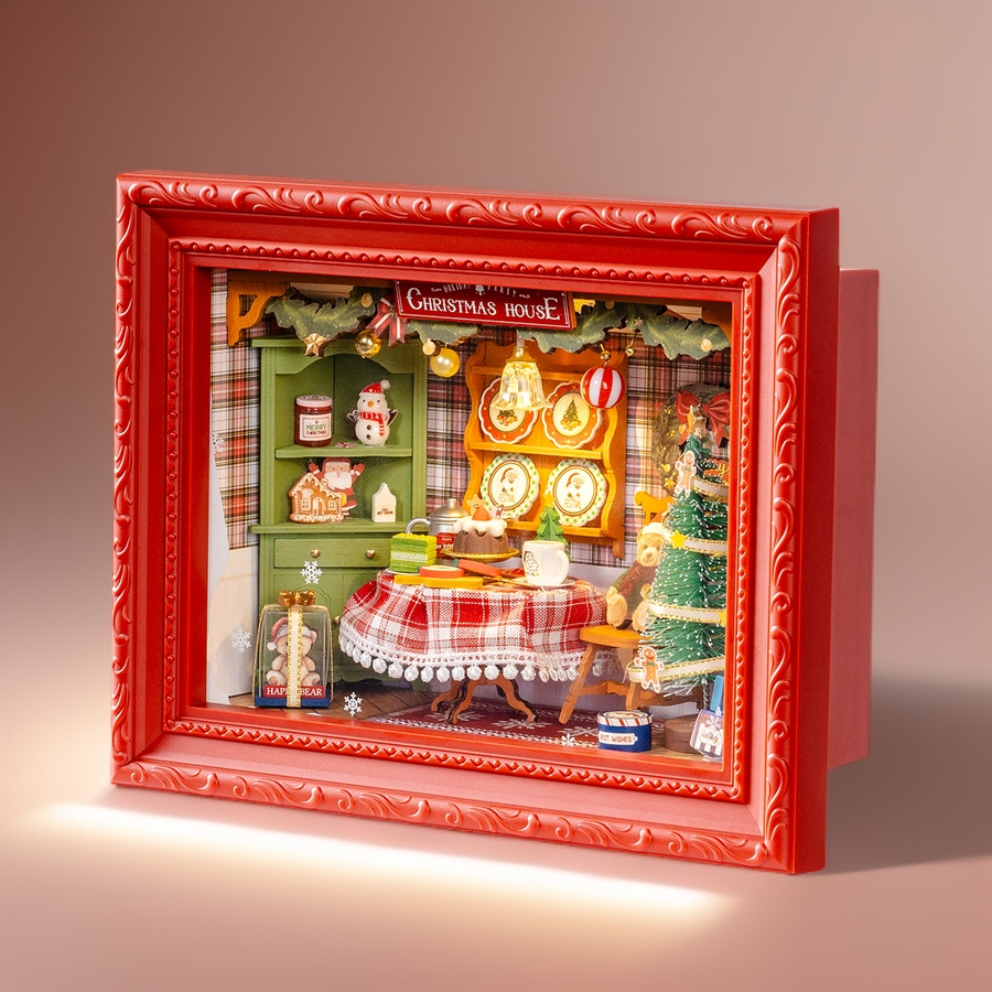 Soirée de Noël Miniature - La Maquette en Bois®