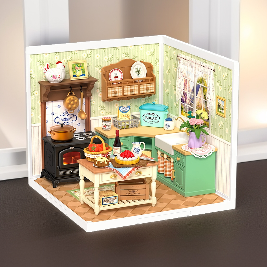 La Cuisine Campagnarde - La Maquette en Bois®