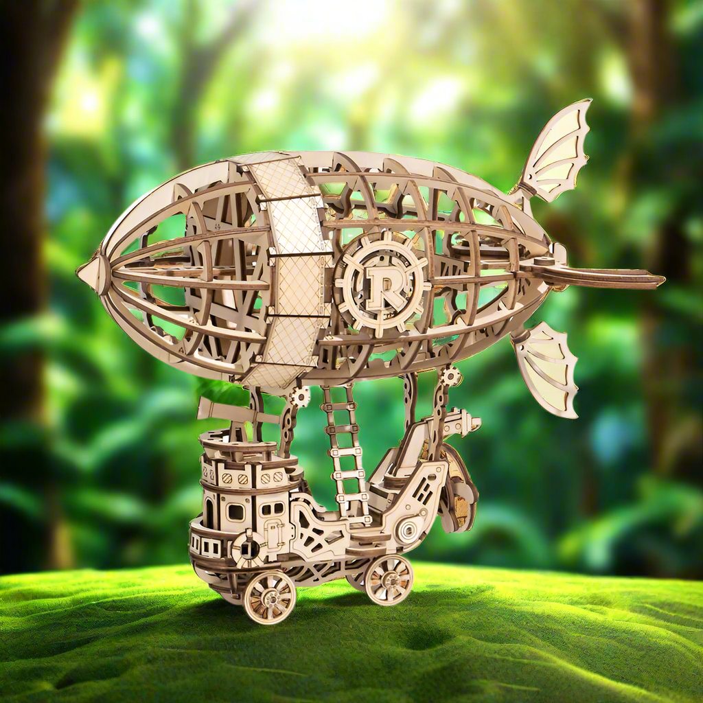 Dirigeable des Contes - La Maquette en Bois®