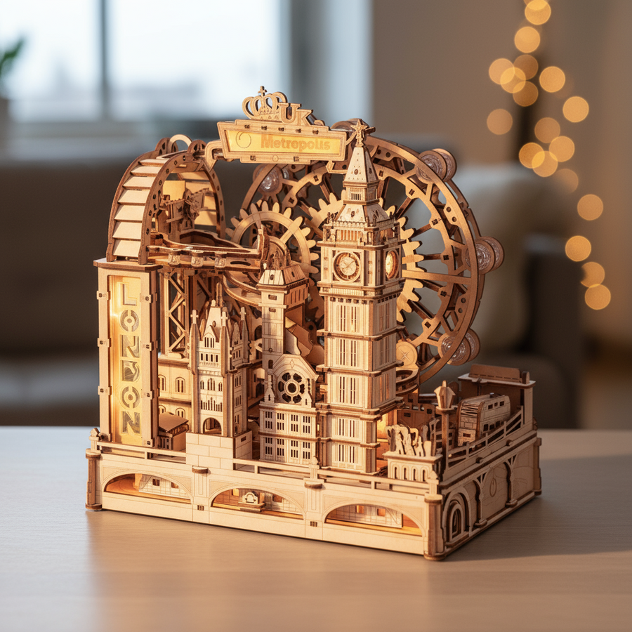 Train en Bois à Construire - 3D Puzzle Maquette Bois Maquette mécanique pour des Enfants et des Train en Bois à Construire - 3D Puzzle Maquette Bois Maquette mécanique pour des Enfants et des