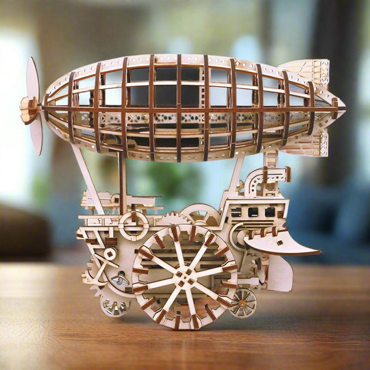 Dirigeable Steampunk - La Maquette en Bois®