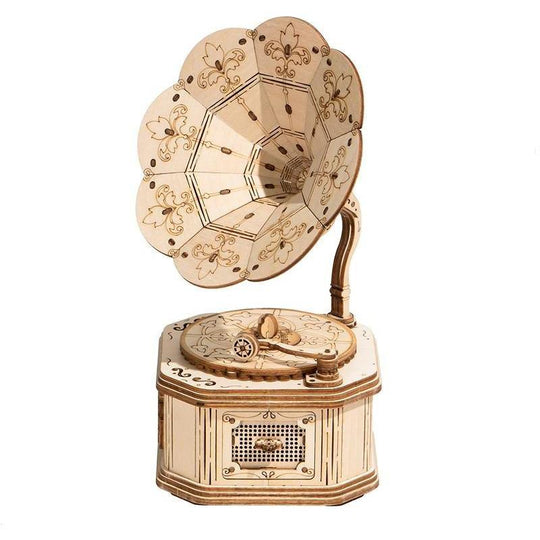 Phonographe Vintage - La Maquette en Bois®