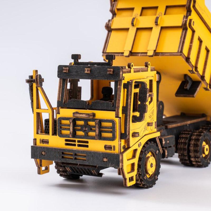 Pelleteuse Robotime – Puzzle 3D engin de chantier en bois Pelleteuse Robotime – Puzzle 3D engin de chantier en bois