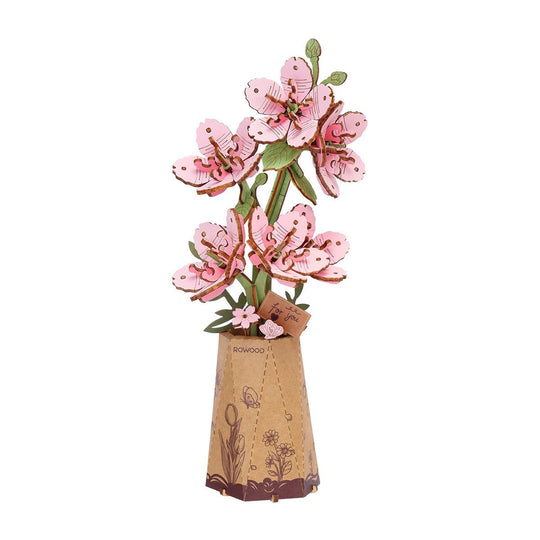 Fleurs de Sakura Éternelles - La Maquette en Bois®