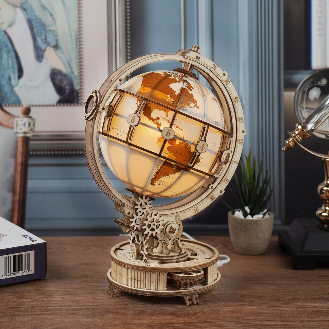 Globe lumineux - La Maquette en Bois® - La Maquette en Bois