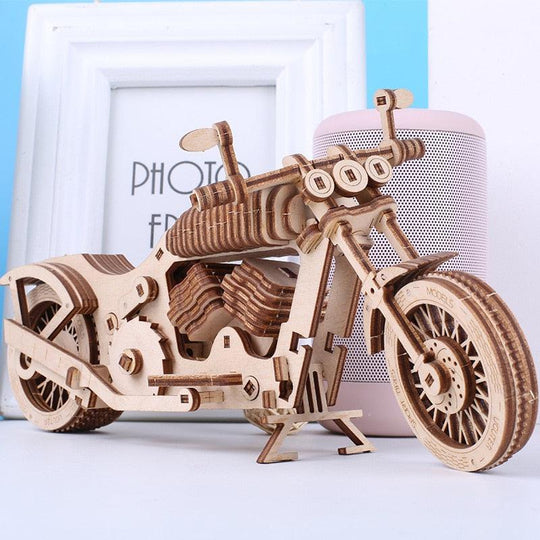La Moto - La Maquette en Bois® - La Maquette en Bois