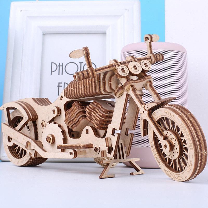 La Moto - La Maquette en Bois® - La Maquette en Bois