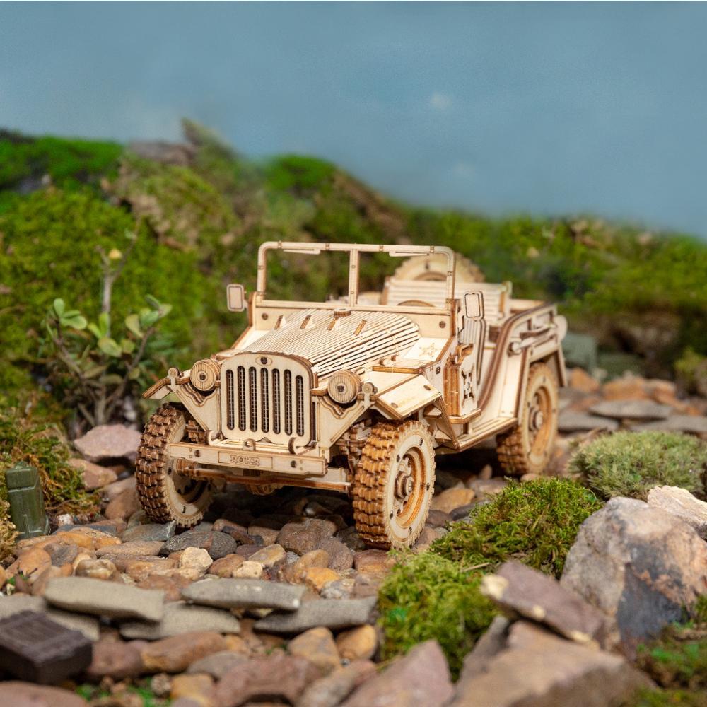 La Jeep 4x4 - La Maquette en Bois® - La Maquette en Bois
