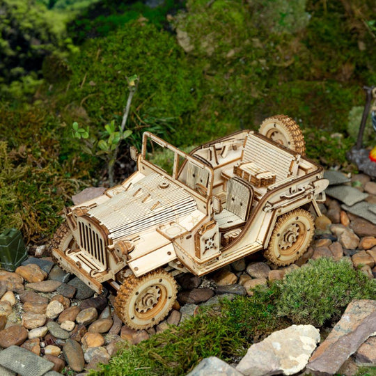 La Jeep 4x4 - La Maquette en Bois® - La Maquette en Bois