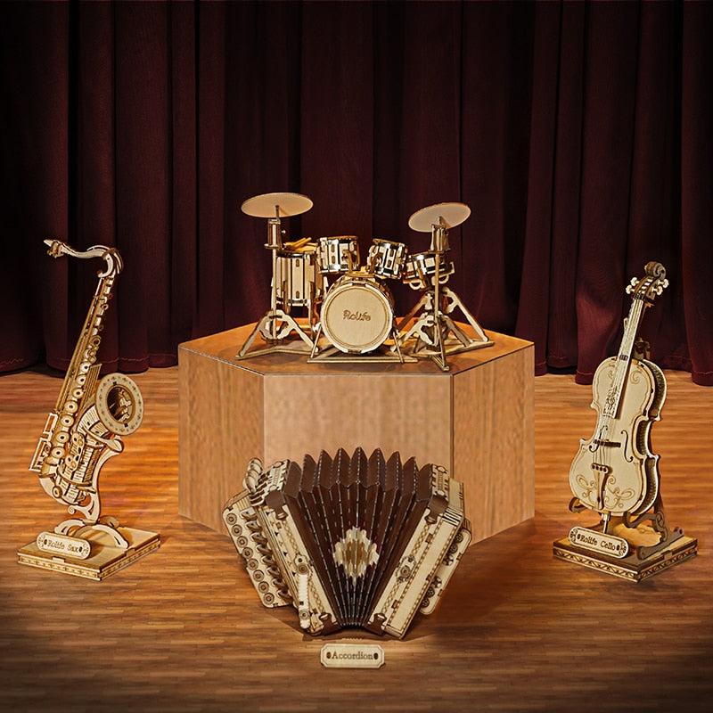 Le Saxophone - La Maquette en Bois® - La Maquette en Bois