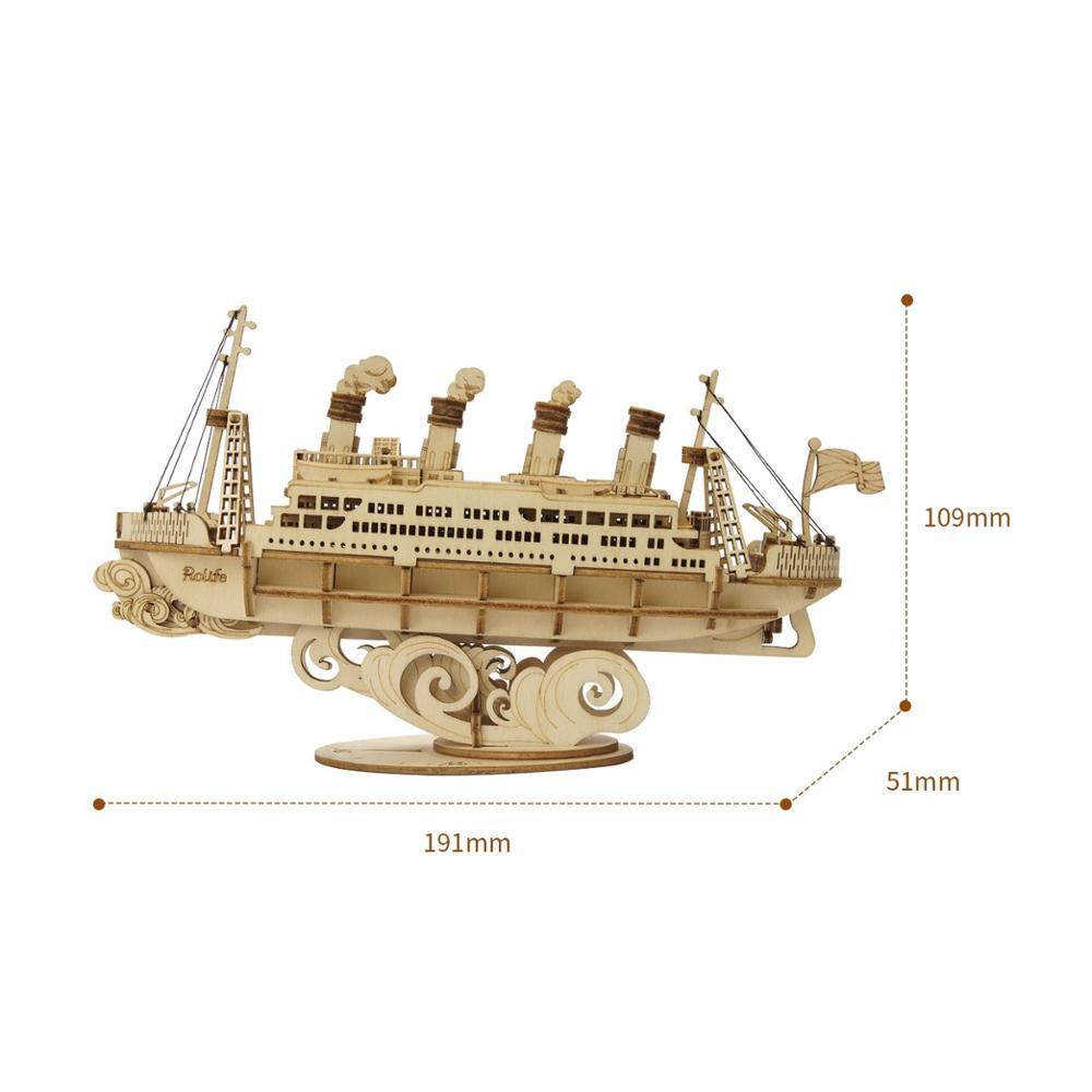 Le Bateau de Croisière - La Maquette en Bois® - La Maquette en Bois