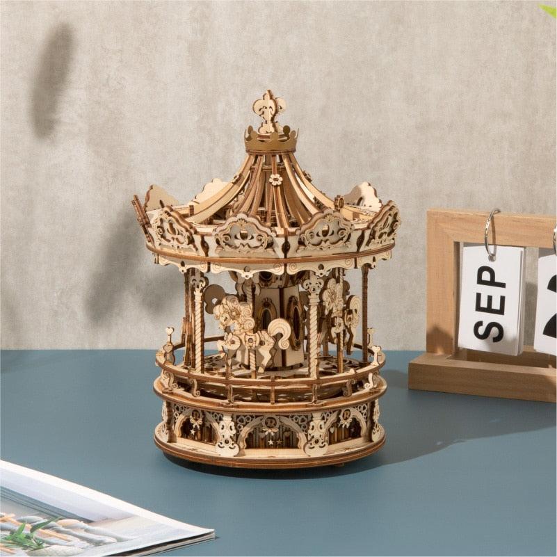 Le Carrousel Musical - La Maquette en Bois® - La Maquette en Bois
