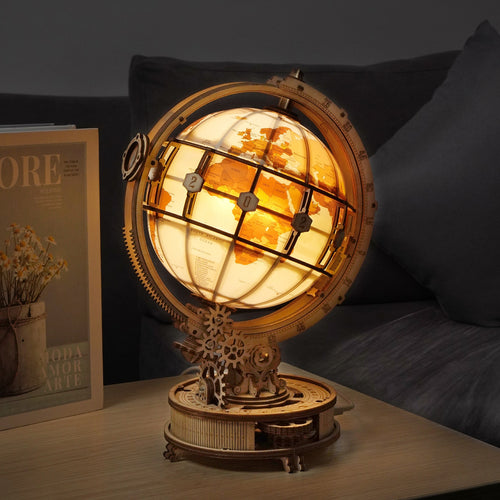 Globe lumineux - La Maquette en Bois® - La Maquette en Bois