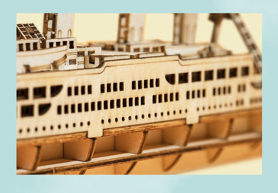Le Bateau de Croisière - La Maquette en Bois® - La Maquette en Bois