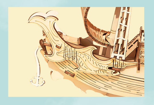 Le Bateau Japonais - La Maquette en Bois® - La Maquette en Bois
