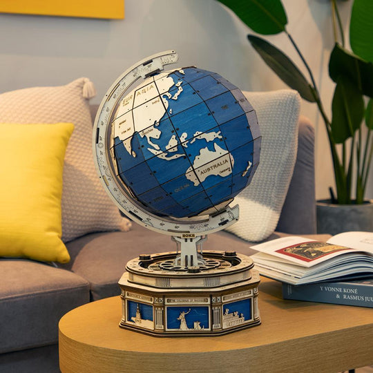 Le Globe Terrestre du Zodiaque - La Maquette en Bois® - La Maquette en Bois