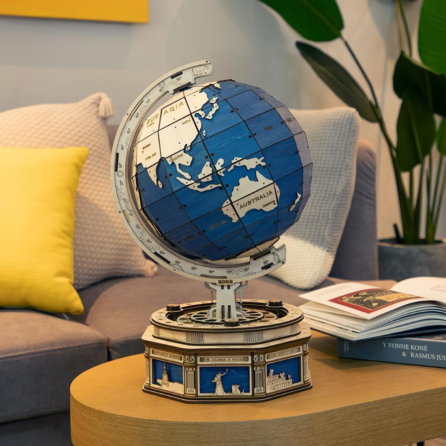 Le Globe Terrestre du Zodiaque - La Maquette en Bois® - La Maquette en Bois